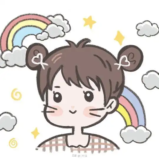 三叶虫的相册手绘头像