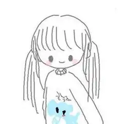 个性手绘萌萌哒微信头像8