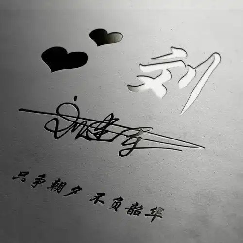 用你的名字做微信头像,超好看的姓氏连笔签名头像,快来换上吧