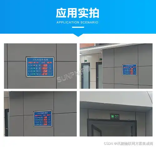 学校医院为什么要安装卫生间环境数据监控看板