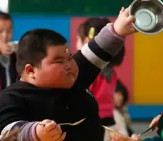 四岁可爱小胖墩