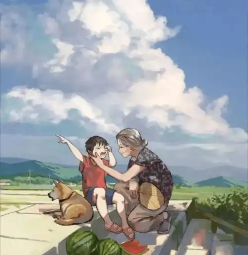 云的那边,藏着想念丨读云边有个小卖部有感