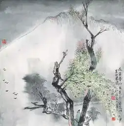 咫尺之间李晓松山水画小品集之四全集四册