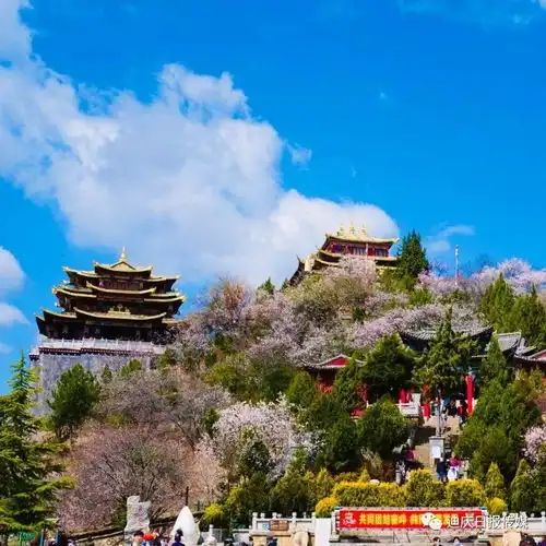 丽香铁路沿线景点独克宗古城