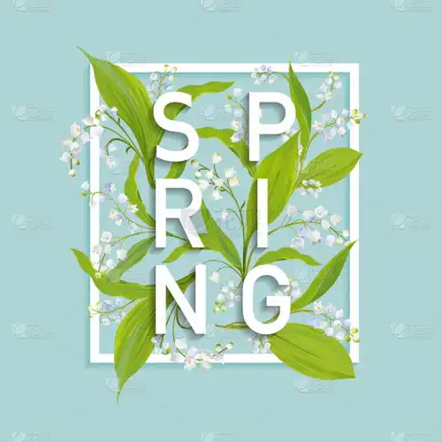 模板,春天,贺卡,式样,白昼,自然,花,促销,问候春天图片
