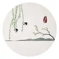 古风山水画微信头像唯美古风唯美简单山水画头像