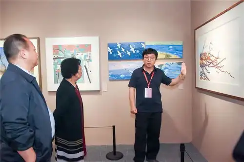艺道家传展出徐悲鸿李苦禅王琦韦江凡杨先让颜新元六大家族作品
