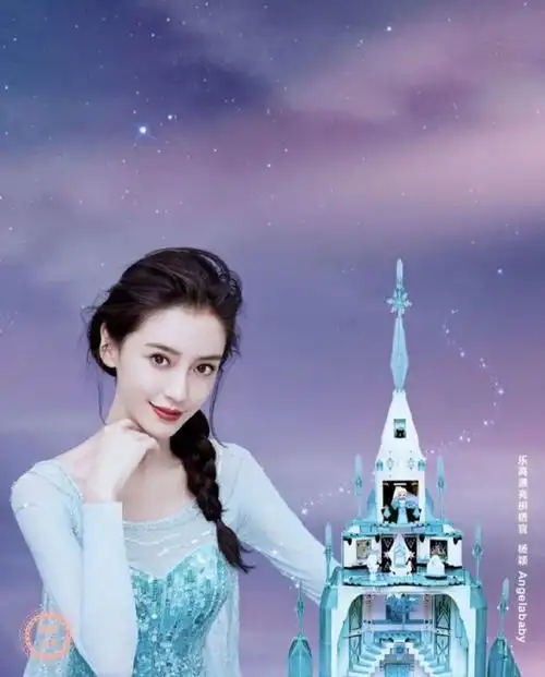 冰雪奇缘公主出逃杨颖公主造型惊艳众人,网友公主下凡