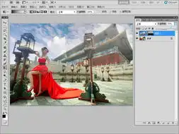 ps专业人像后期修饰教程外景灰白天空美化技巧之渐变法