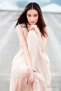 倪妮清新写真丝质长裙尽显女神气质
