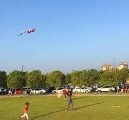 手绘风筝放飞梦想