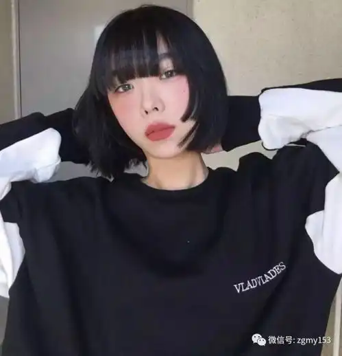原宿风精致短发