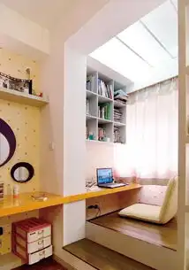现代自然家居榻榻米设计效果图
