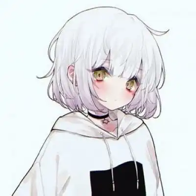 动漫二次元头像女呆萌少女粉色系动漫头像