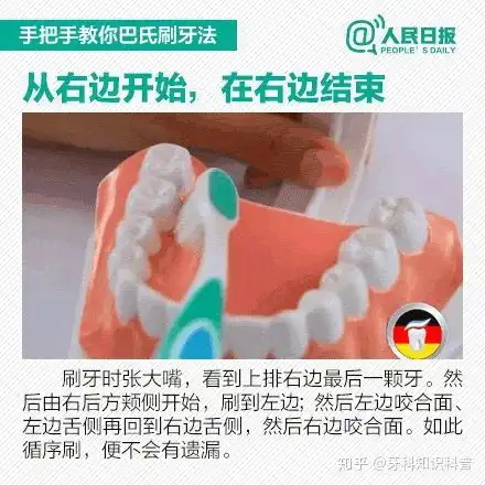 目前公认较好的刷牙方法巴氏刷牙法全教程