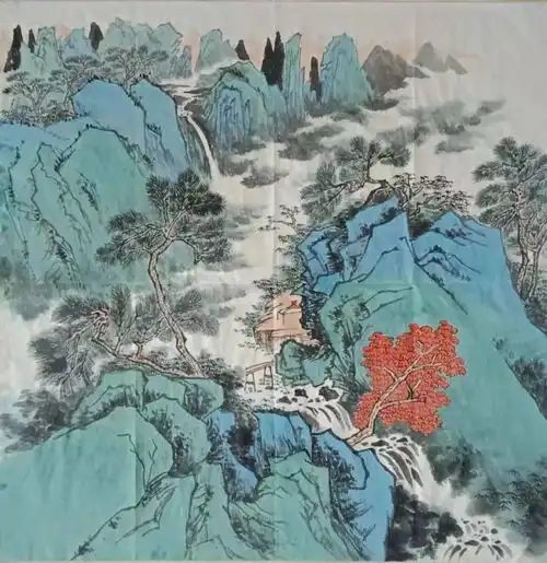 艺术中国金鼠迎春青年画家关云山水画作品欣赏