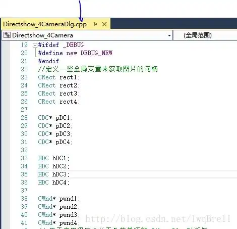 opencvdirectshow实现4个摄像头同步采集图像