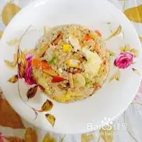 香辣鱿鱼炒饭家常做法详细教程图解
