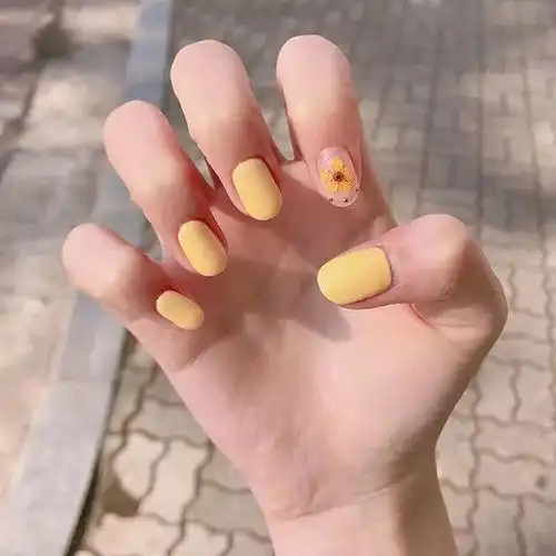 初春的简约小清新美甲,美爆了