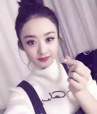 赵丽颖的妆容进化史,简直是圆脸妹子的逆袭