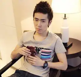 22款男生潮流发型将男生塑造成儒雅绅士8