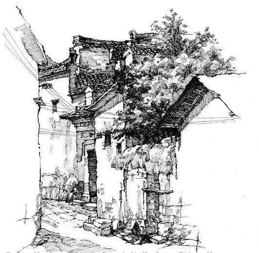 手绘教程想画好速写风景,怎么能少了这一篇收藏版