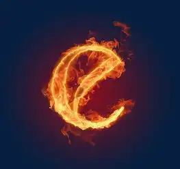 火焰字母艺术字设计千库网