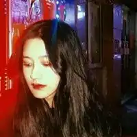 qq头像女生霓虹灯