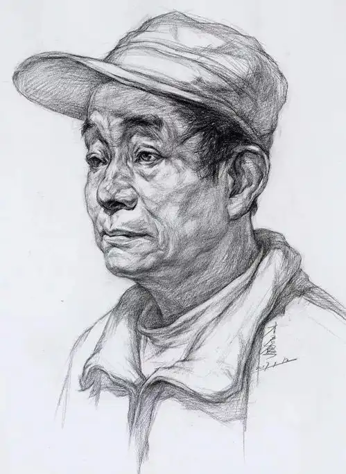 素描头像结构画法,优秀范画和作图步骤这里都有