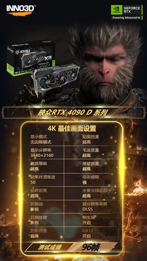 显卡选得对,西游走得稳黑神话悟空显卡推荐