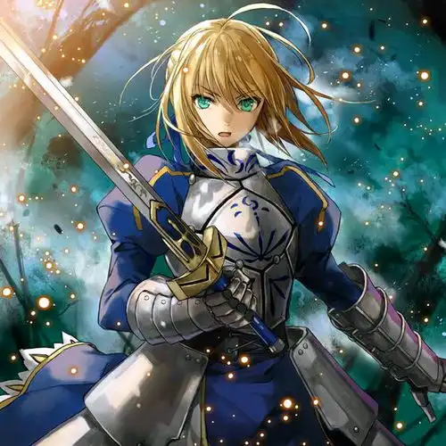 动漫壁纸第十三期fate系列03saber