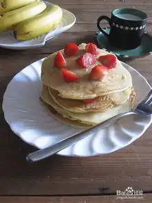 上班族快手早餐香蕉鸡蛋饼