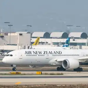 新西兰航空一飞机飞行途中遭雷击已安全返航
