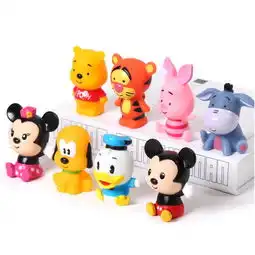 迪士尼disney软胶戏水洗澡玩具蜜芽