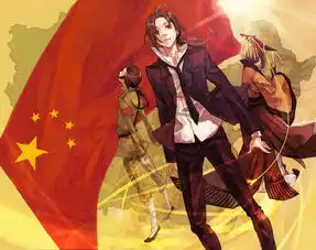 求王耀一张穿着军服肩膀披着国旗的图片tut