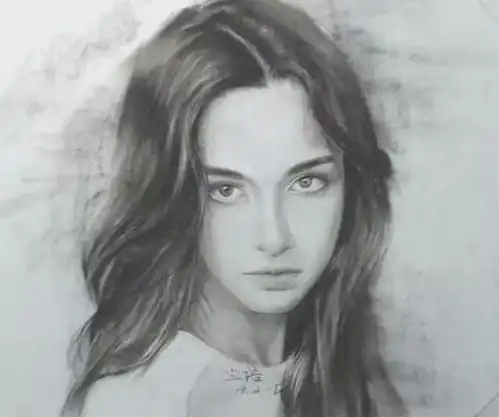 人物头像素描时,如何准确画出三庭五眼的位置
