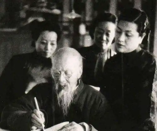 齐白石68岁,结拜兄弟给他送来一婢女,一年后婢女告辞待不下去