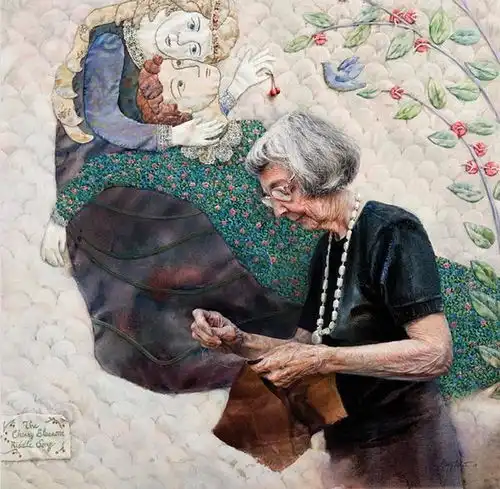 乡土生活的肖像水彩画︱美国水彩女画家玛丽怀特绘画作品