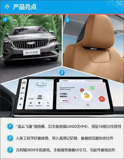 质选车2025款吉利帝豪延续实用标签