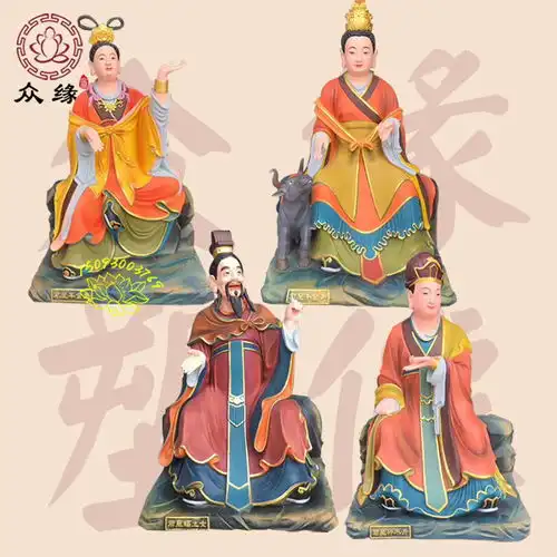 精品树脂雕塑28星宿神仙东方青龙七宿神彩绘塑像厂家直供