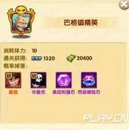 航海王强者之路手游精英副本碎片掉落一览