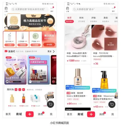 从人,货,场的角度分析内容电商小红书及其竞品分析