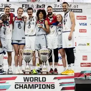 三人篮球世界杯美国女篮塞尔维亚男篮夺冠美国男篮亚军