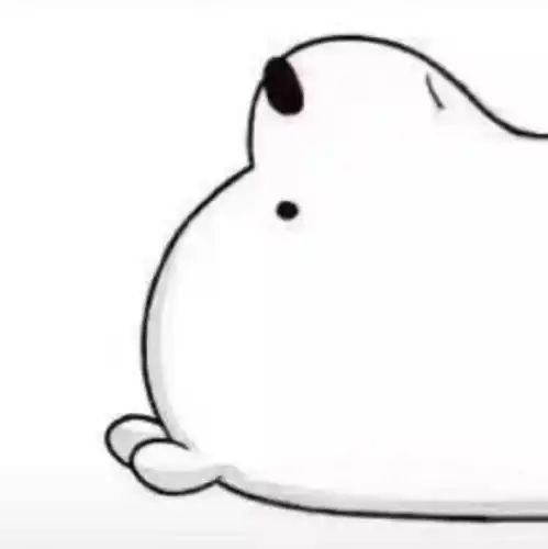 朋友圈小熊抖音热门躺着的小熊图片教程