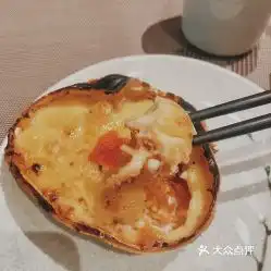 花栖精致料理阳光天地店的芝士焗烤蟹宝好不好吃用户评价口味怎么样上海美食芝士焗烤蟹宝实拍图片大众点评