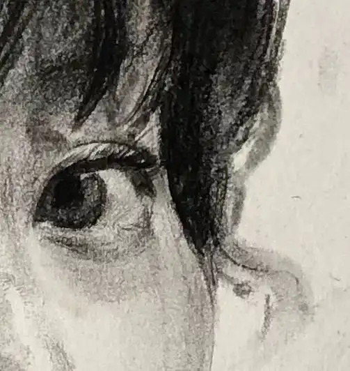 传奇绘画课堂回顾第二七四集朱传奇教你画回望动态的女青年素描头像