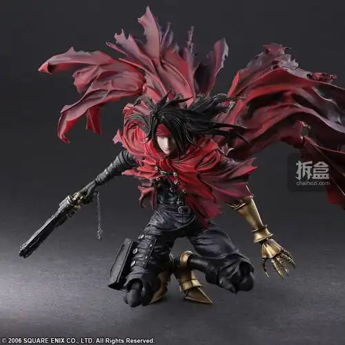 playarts改最终幻想7文森特可动人偶