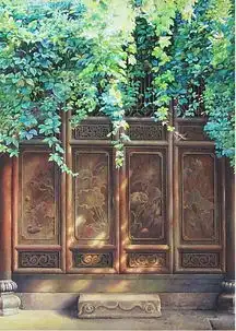 老北京水彩画