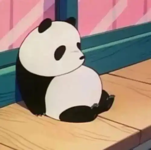 来一波敲可爱熊猫头像