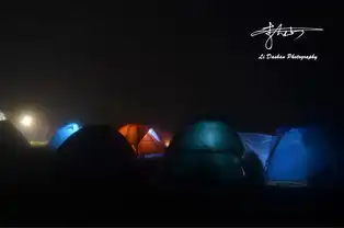 北京海坨山露营云海星空山就在那里